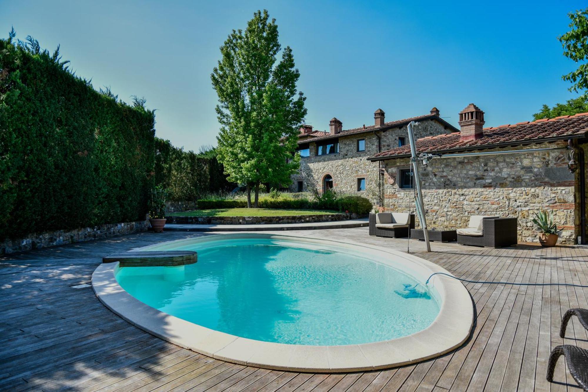 Appartamento In Villa Con Piscina - Mhateria Relais Rignano sullʼArno Eksteriør bilde